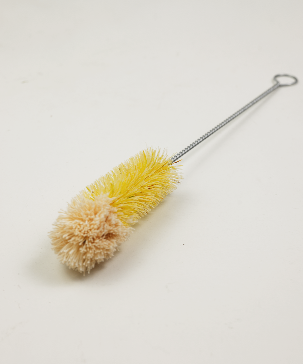 Natural by Hillbrush Bottle Brush – 30mm Diameter (Tampico & Cotton)